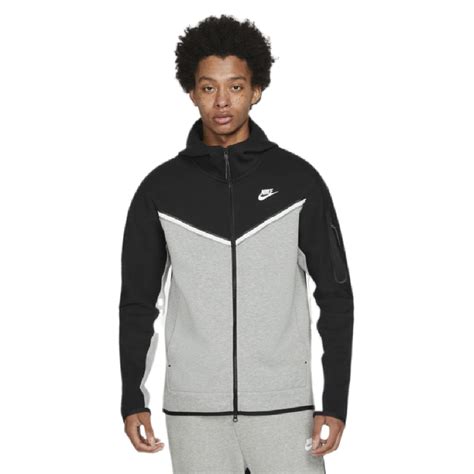 nike tech grijs zwart|nike tech fleece aanbieding.